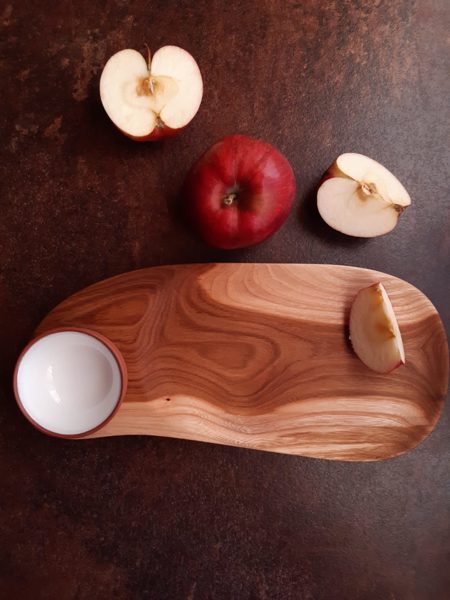 Small tray with dip tray