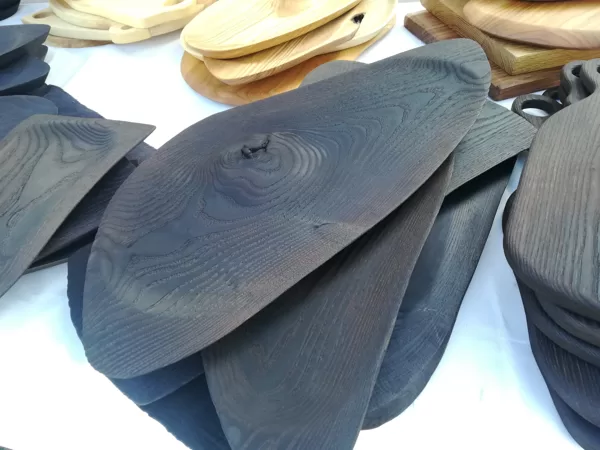 Charred tray