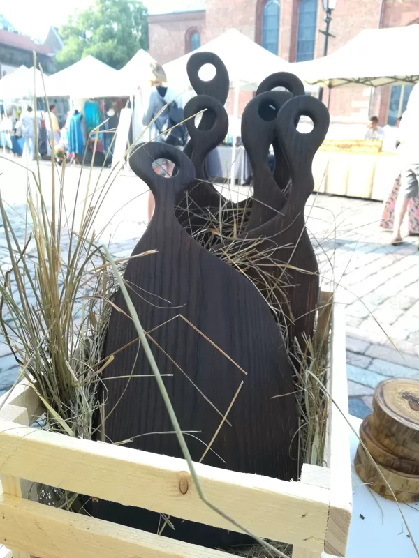 Charrred cutting boards