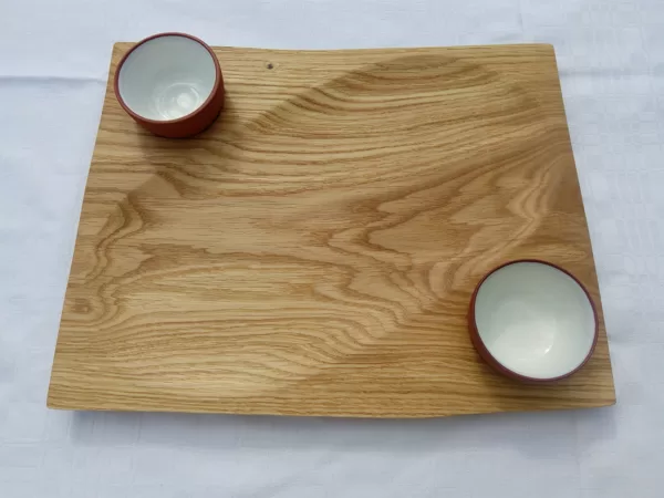 Oak charcutterie tray